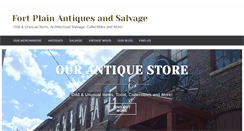 Desktop Screenshot of fortplainantiques.com